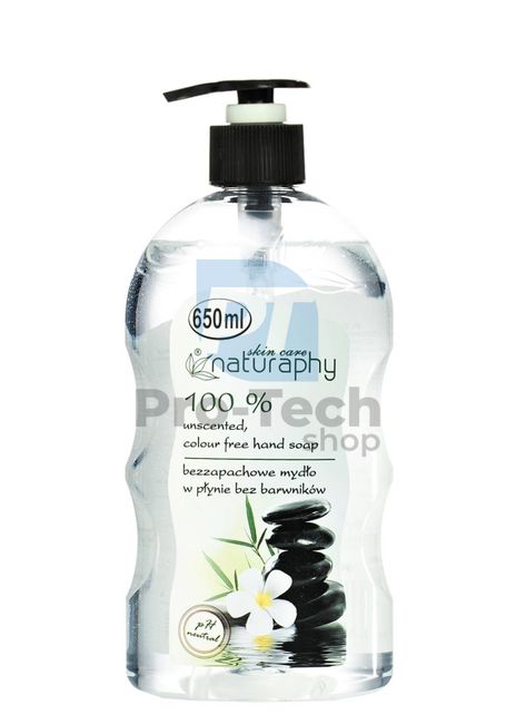 Natural hypoallergenic liquid soap Naturaphy 650ml 30004