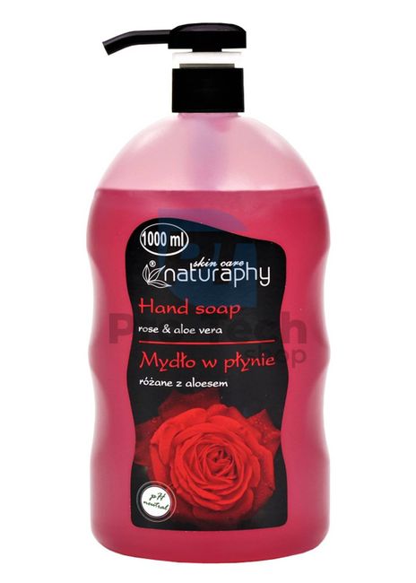 Liquid soap rose and aloe vera Naturaphy 1000ml 30019