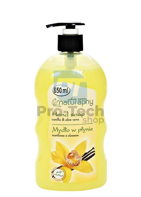 Liquid soap vanilla and aloe vera Naturaphy 650ml 30006