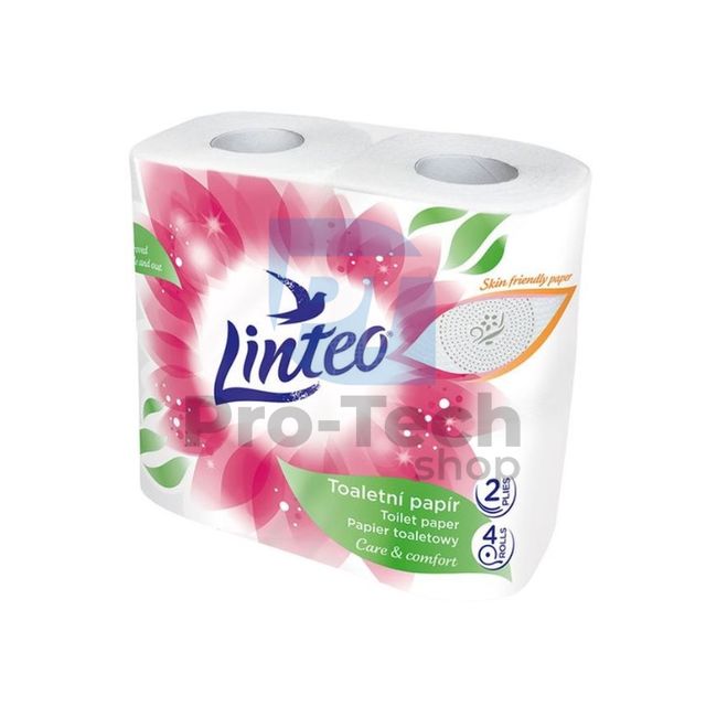 2-ply toilet paper LINTEO SATIN white- 4pcs 30387