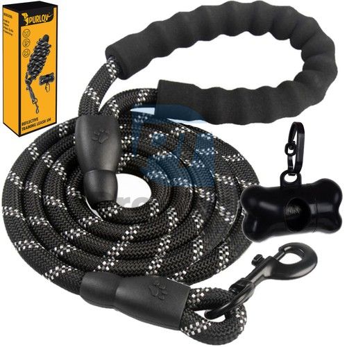 Training leash reflective 5m Purlov 21655 75363