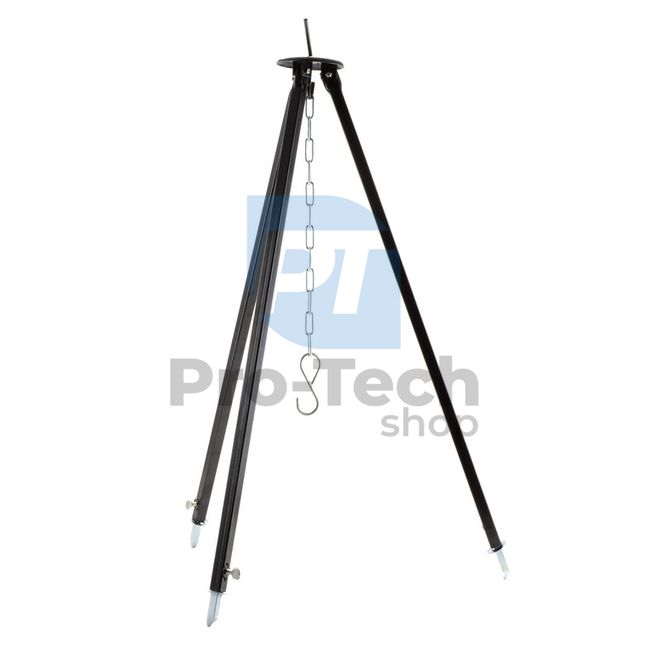 Telescopic cauldron tripod 120cm 53217