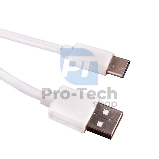 USB-C cable 2.0, 1m, white 72374