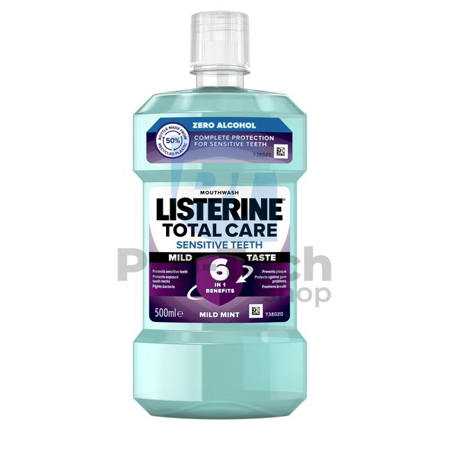 Listerine Total Care Sensitive Teeth Mouthwash 500ml 30579