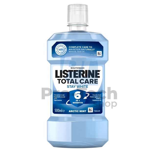 Mouthwash Listerine Total Care Stay White 500ml 30575