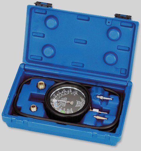 Vacuum Gauge + Fuel Pump Pressure Tester Pro Asta TIT-085A 06406