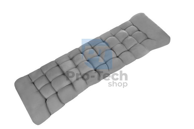 Cushion for garden lounger 165x50x10cm - grey 75438