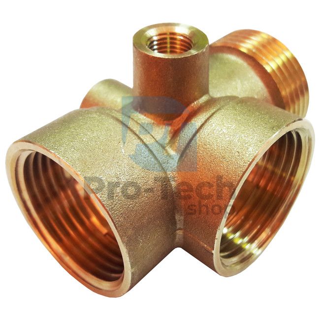 5-way valve for domestic waterworks 06784