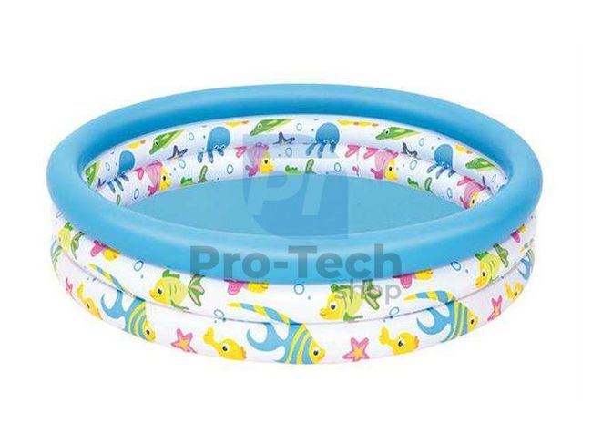 Multi-coloured inflatable swimming pool BESTWAY 51009 75448