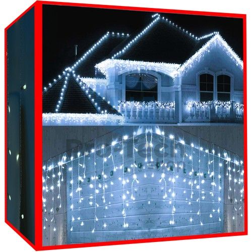 Christmas lights - 300 LED cold white 31V 75478