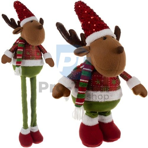 Christmas reindeer with telescopic legs - 95cm Ruhhy 22329 76175