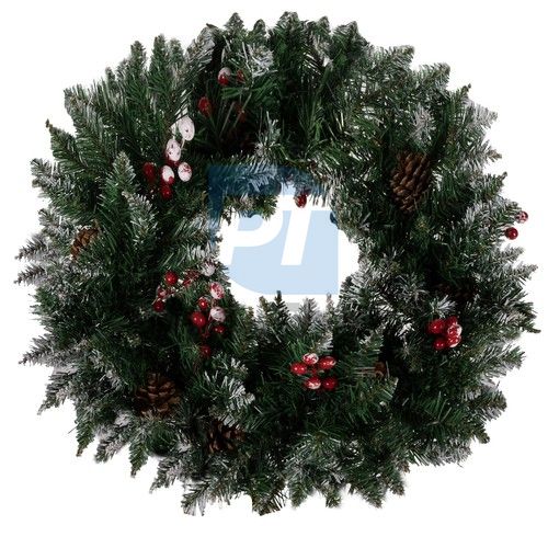 Christmas wreath with snow effect Ruhhy 22302 76184