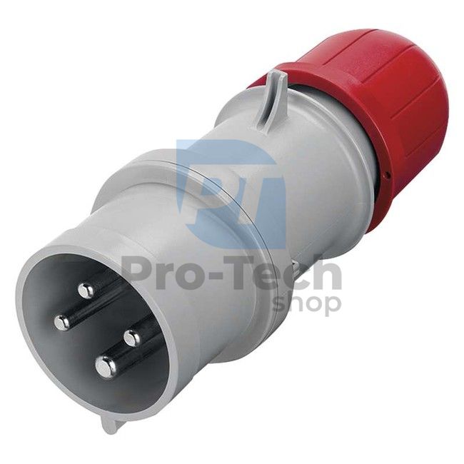 4P plug 16A/400V, IP44, OPT. 71050