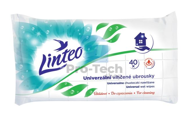 Linteo Universal Wet Wipes 40pcs 30436