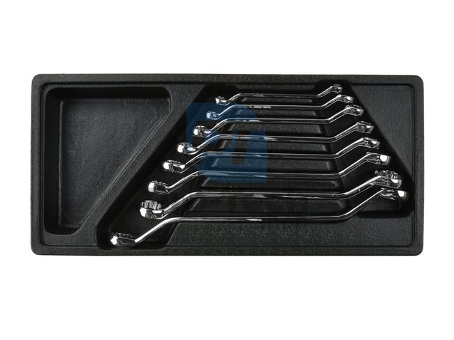 Insert for workshop trolley - eye wrenches bent 8 pcs 12069