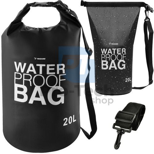 Waterproof bag 20L black 75513