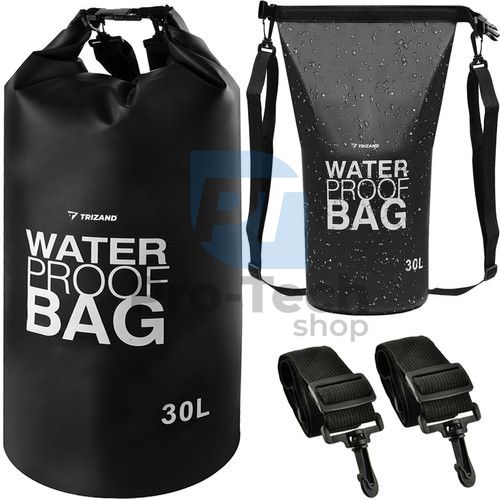 Waterproof bag 30L black 75514