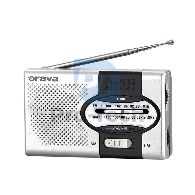 Pocket radio AM/FM Orava 73534