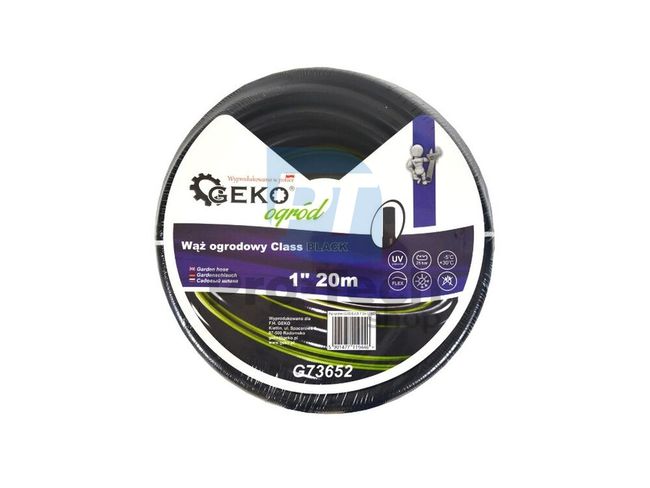 Garden Hose 20m 1" Black 04349