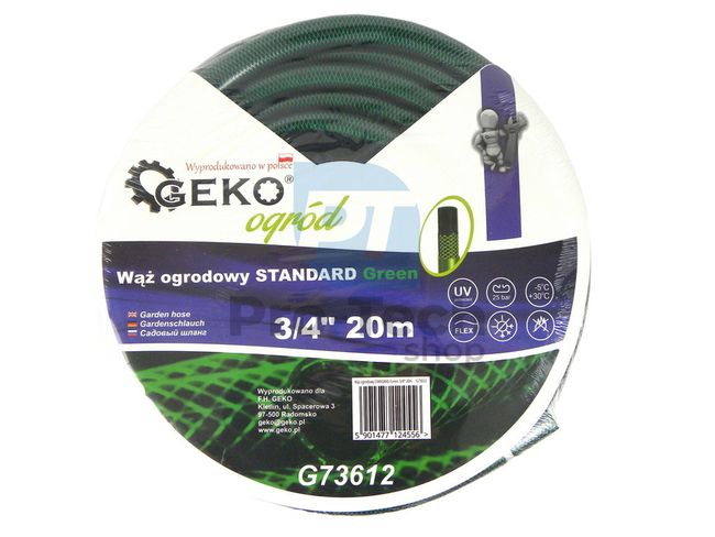 Garden Hose 20m 3/4" Green 00942