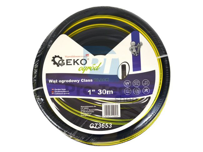 Garden Hose 30m 1" Black 04353