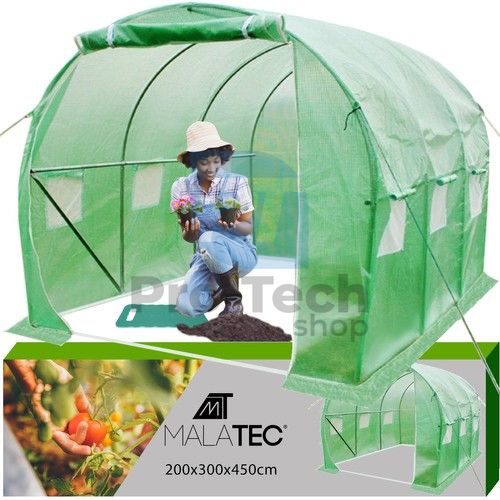 Garden polytunnel 4,5x3x2m 75578