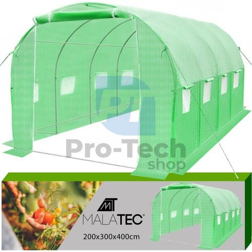 Garden polytunnel 4x3x2m 75580