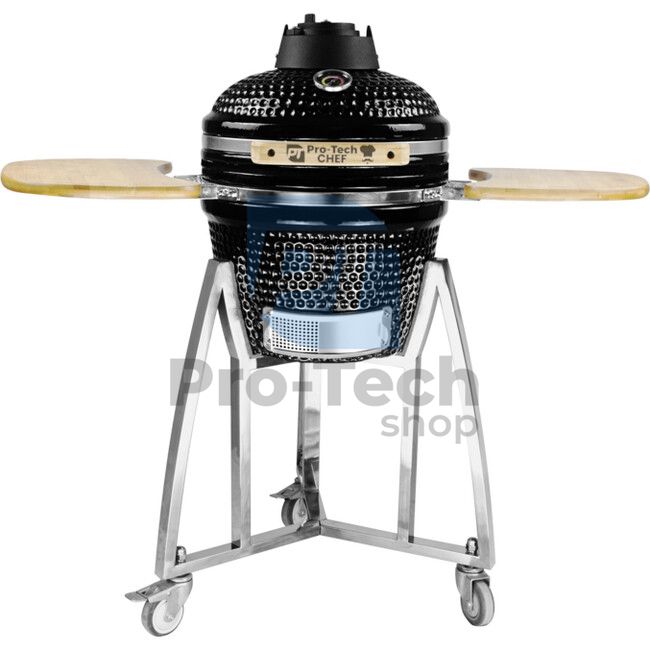 Garden ceramic grill Kamado CL-16 black Pro-Tech CHEF 40288