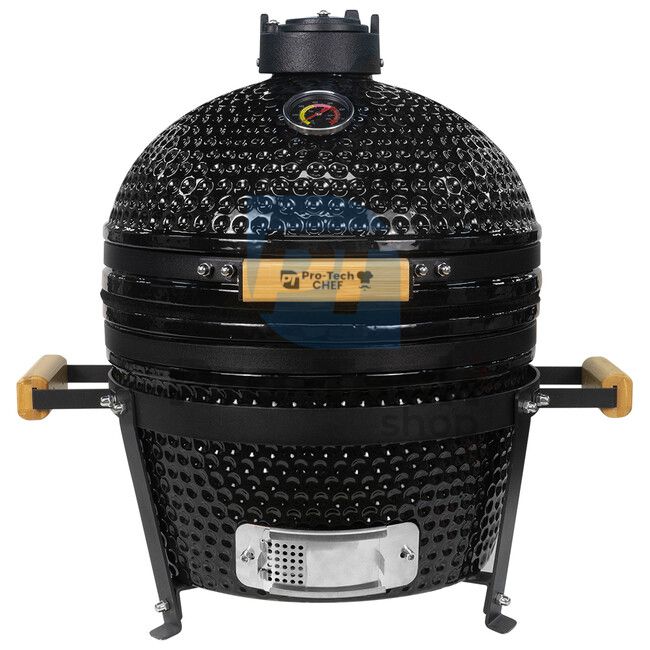 Garden ceramic grill Kamado CL-16T black Pro-Tech CHEF 40250