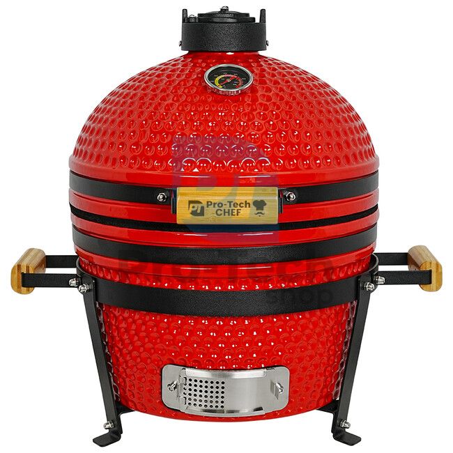 Garden ceramic grill Kamado CL-16T red Pro-Tech CHEF 40279