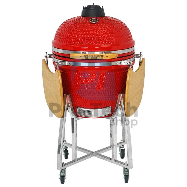 Garden ceramic grill Kamado CL-23,5 red Pro-Tech CHEF 40513