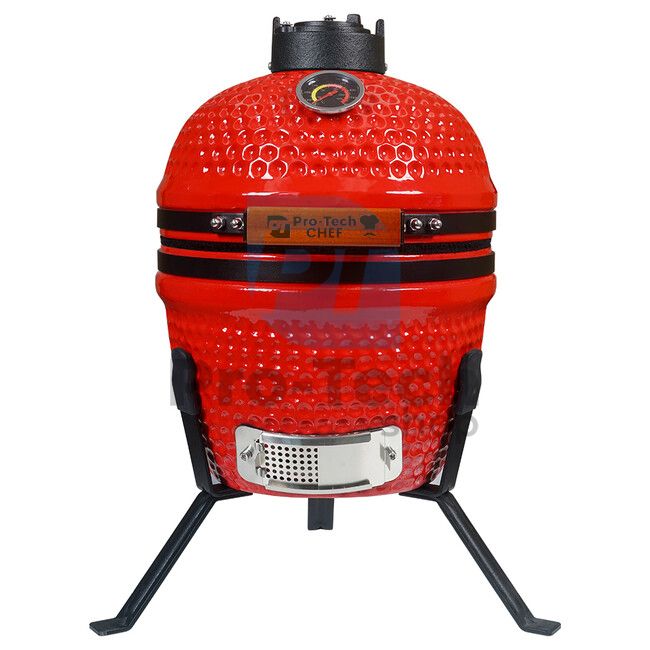 Garden ceramic grill Kamado CL-13 Pro-Tech CHEF red 40200