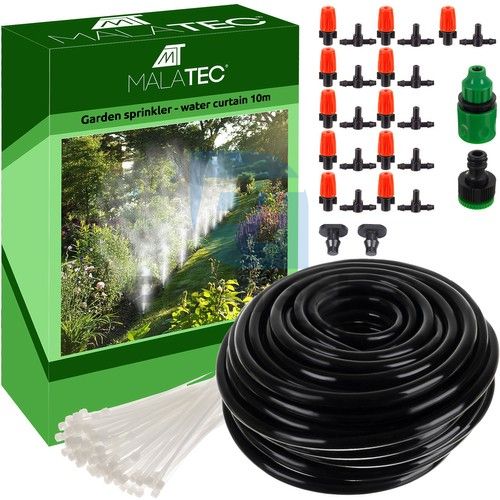 Garden Sprinkler - Water Mist 11 nozzles 10m 75592