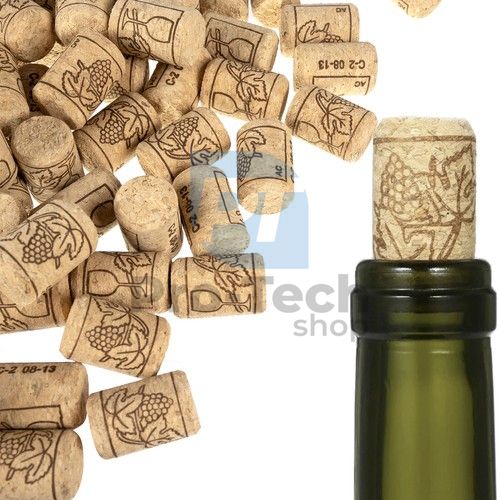 Wine bottle stoppers - 100 pcs Ruhhy 22876 76205