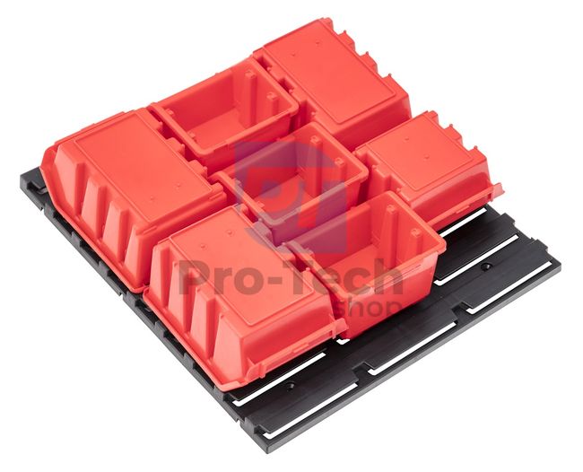 Hanging storage box with ergoboxes 7pcs 18041