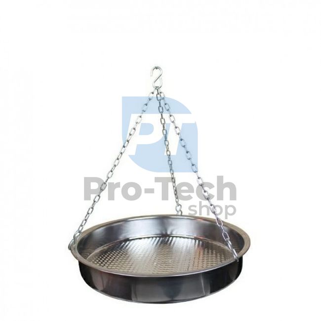 Hanging stainless steel baking dish 36cm 53239