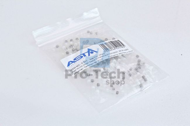 Heat shrink connector with tin white 100pcs 12889